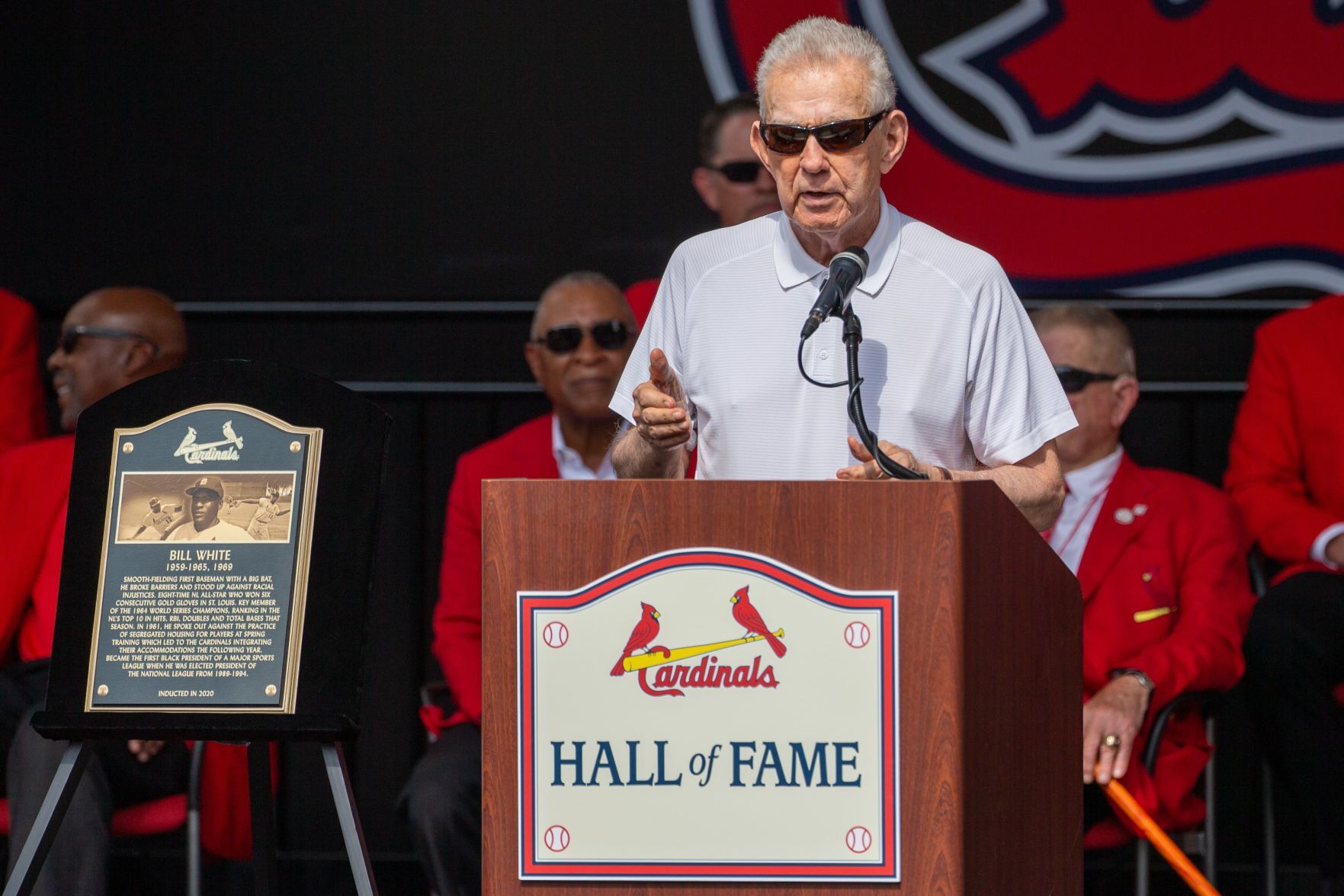 Cardinals Hall of Fame induction ceremony